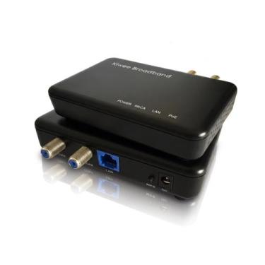Imagem de Kit Adaptador MoCA 2.5 Kiwee KB-M3-03 PoE+ 30W 2.5G - Kiwee Broadband