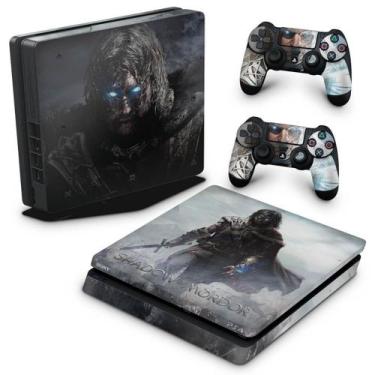 Imagem de Adesivo Compatível Ps4 Slim Skin - Middle Earth Shadow Of Mordor - Pop