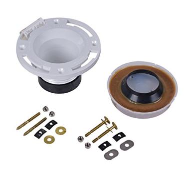 Imagem de Oatey Kit de substituição para vaso sanitário #43652, branco, 10 cm