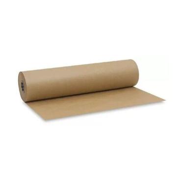 Imagem de Papel Semi Kraft Bobina 45Cm 1,5Kg Mascaramento Embalagem