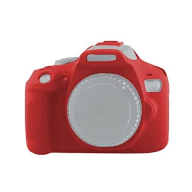 Imagem de Yunchao Acessórios para câmeras Caso de proteção de silicone suave para Canon EOS 2000d Sacos de câmera
