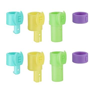 Imagem de CRAVERLAND Adaptadores de caneta para Cricut Joy, pacote com 8 suportes de caneta, ferramentas compatíveis com canetas (Sharpie/Pilot/BIC/UM153/Cricut)