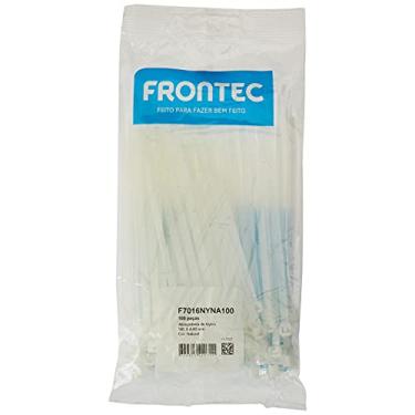 Imagem de ABRAÇADEIRA NYLON NATURAL 160 X 4,8mm - 100 PEÇAS CADA - F7016NYNA100