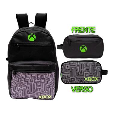 Imagem de Mochila Xbox 01 One X Box Live Gold + Estojo - Xeryus