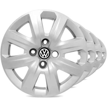 Imagem de Carlota Jogo Aro 14 Gol Voyage Parati Saveiro G3 G4 G5 4 Pçs