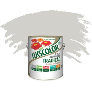 Imagem de Lukscolor  tinta latex acrilica 3,6l perfumada varias cores, Cromio