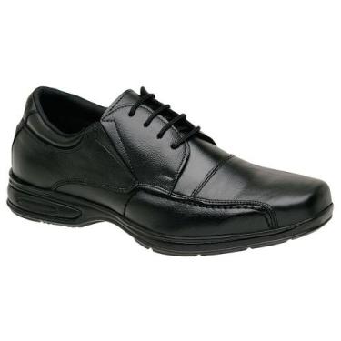Imagem de Sapato Masculino Social Macio Esporte Fino Moderno - Gmm Shoes, Preto,