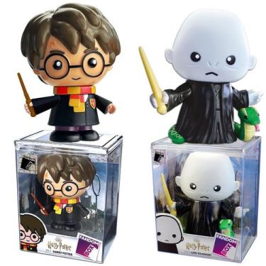 Imagem de Bonecos Harry Potter E Voldemort Coleção Fandom Box Lider - Lider Brin