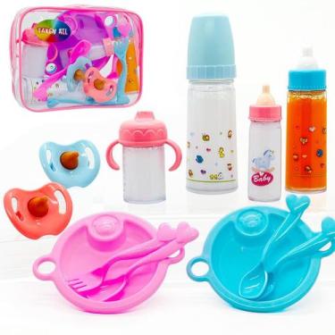 Imagem de Conjunto de garrafas mágicas para acessórios para bonecas, tudo com 12