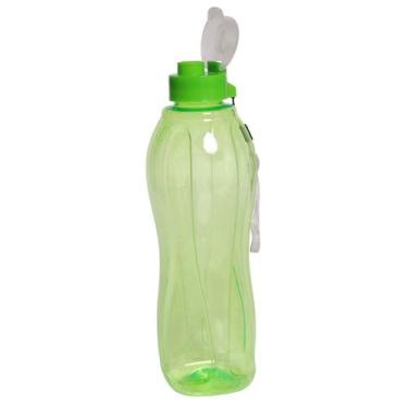 Imagem de Garrafa de Água Squeeze Plástico Academia Resistente 600ml - Tesla Sto