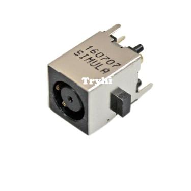 Imagem de Tomada de porta de carregamento do conector DC para PC desktop HP All-in-One 24-df0037c 24-df0129 24-df0309 24-df0409 24-df0509 24-df1000 24-df1056 24-df10766 24-D f1237C 24-df1250 24-df1254 24