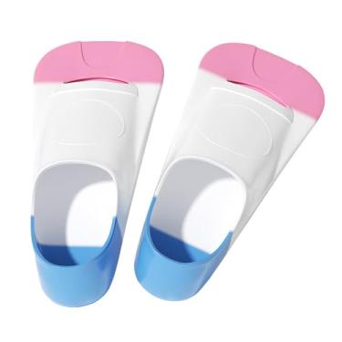 Imagem de Nadadeiras - Nadadeiras de Treino de Natação em Silicone | Equipamento Ergonómico de Snorkel com Saco de Rede para Armazenamento, Equipamento de Treino para Viagens Familiares de Snorkel