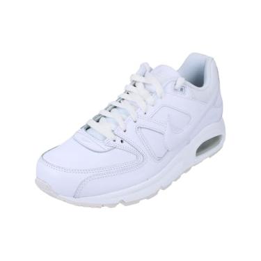 Imagem de NIKE Tênis masculino Air Max Command de couro, Prata metálica branca 102, 40 BR