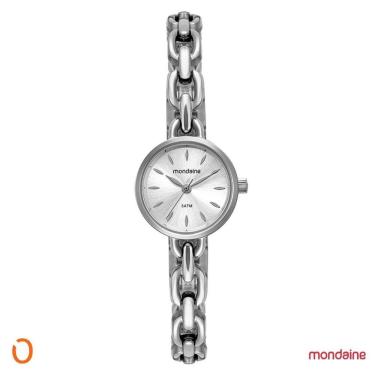 Imagem de Relógio Mondaine Feminino 32589L0MVNM2 Aço Prata 23mm