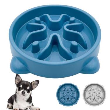 Imagem de Dog Slow Feeder Bowl Vannon, pacote com 2 unidades para cachorros e cã