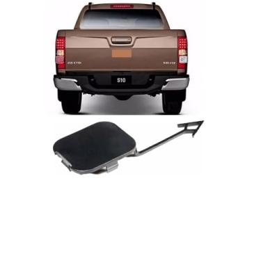 Imagem de Tampa Furo do Parachoque Traseiro S10 Simples Ou Dupla 2012 a 2020