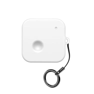 Imagem de Keminsung Capa compatível com Nothing Ear (3) protetor de silicone com mosquetão (branca)