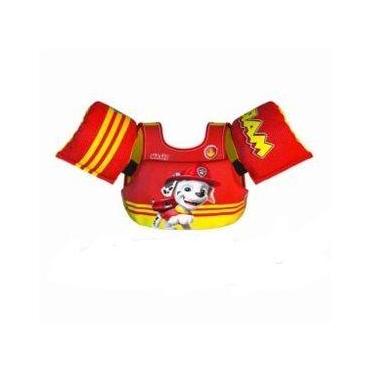 Imagem de Boia Infantil com Colete Salva Vidas Nash Patrulha Canina Original, Ma