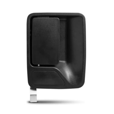 Imagem de DEAL Novo 1 peça de kit de substituição de maçaneta exterior preta texturizada lado direito do passageiro traseiro compatível com 99-16 F250 F350 F450 F550 Super Duty Crew Pickup Truck 4 portas tamanho completo 00-05 Excursão