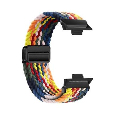 Imagem de Pulseira De Nylon Trançada Com Fivela Magnética Respirável Substituíve