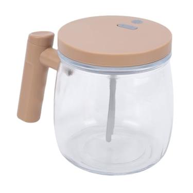 Imagem de Asixxsix Caneca de café Com Agitação Automática, Copo de Mistura Automático Elétrico Com Recarregável por USB, Caneca de Vidro de 400 Ml para café, chá, Chocolate Quente, Proteína de