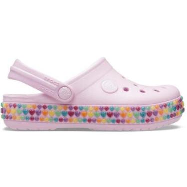 Imagem de Sandália crocs crocband gem band clog infantil ballerina pink-Feminino