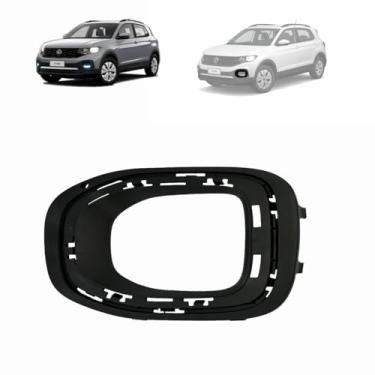 Imagem de MOLDURA DO FAROL DE MILHA VW T-CROSS 2020 A 2024 LADO ESQUERDO - 2GP853665B9B9