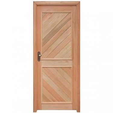 Imagem de Porta de Madeira Lambril 213x94cm com Batente 9,4cm Ewk P12 M30 Rondos