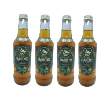 Imagem de Kit Cachaça De Jambu Meu Garoto Tradicional 275ml 4 unidades
