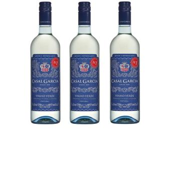 Imagem de Kit Vinho Casal Garcia Verde Meio Seco 750ml 3 unidades