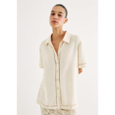 Imagem de Camisa Feminina Regular Laise e Linho-Feminino