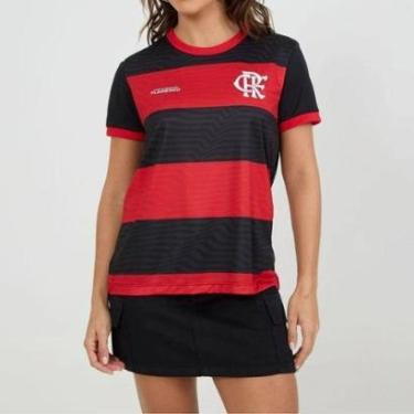 Imagem de Camiseta Flamengo Emoção Feminina-Feminino