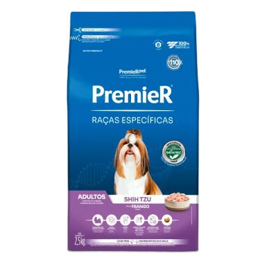Imagem de Ração Premier Raças Específicas Shih Tzu Cães Adultos Frango 7,5kg