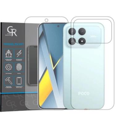 Imagem de Película Hidrogel HD Frente e Verso Para Xiaomi Poco F8 Pro - GR Globa