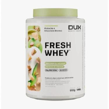 Imagem de Fresh Whey (900g) - Sabor: Pistache C- Chocolate Branco - DUX NUTRITIO