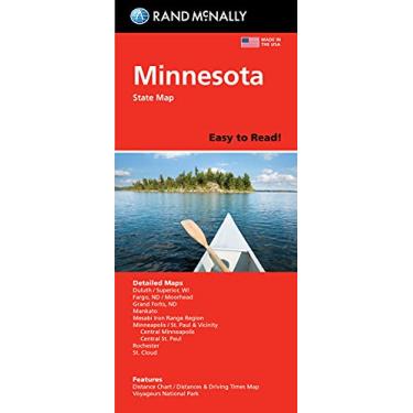 Imagem de Rand McNally Easy to Read: Minnesota State Map