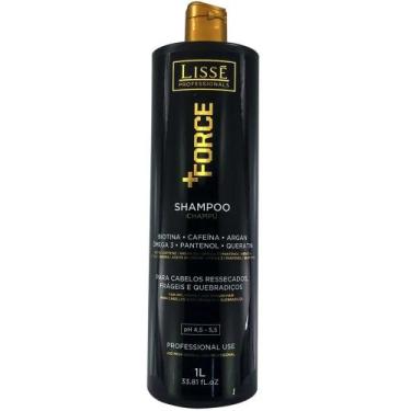 Imagem de Shampoo  Profissional Black Horse Lisse Mais Force  - 1 Litro - Lissé