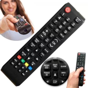 Imagem de Controle Universal Tv Smart Menu Rápido Pilhas - Fss Variedades