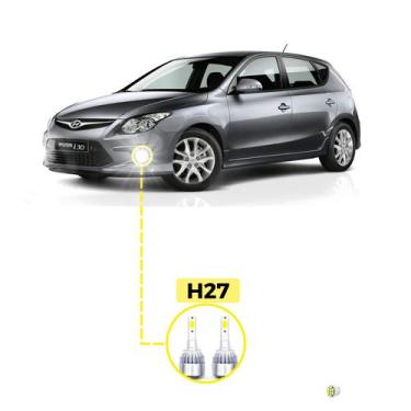 Imagem de Kit Ultra LED Hyundai I30 2009/2012 20000 Lúmens 6500K Milha - Fx Auto