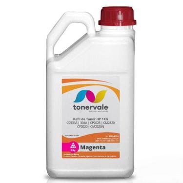 Imagem de Toner Refil TankFull Para HP CC533A 304A Magenta - HP CP2025, CM2320, 