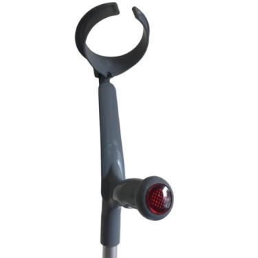 Imagem de Muleta Ortopédica Canadense Articulada Ajustavel 130kg - Alo, Chumbo