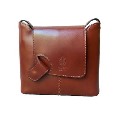 Imagem de LaGaksta Bolsa tiracolo de couro Isabella, Marrom, Medium