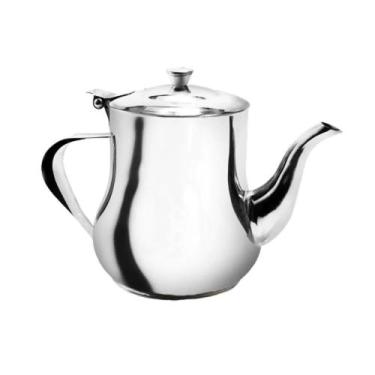 Imagem de Bule Bico Fino Inox para Servir Café Leite Chá 680ml - Kehome