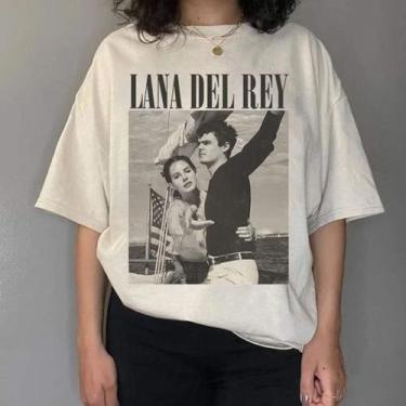 Imagem de Camisa camiseta t-shirt básica "Lana del rey - loja dinka, P