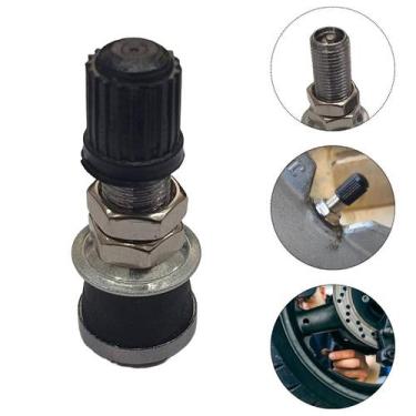 Imagem de Bico Válvula Para Roda De Liga Leve Moto Sem Câmara - BRAMAIS