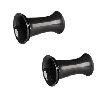 Imagem de KROYWACHS 2 peças de acessórios para tubo de baixo, porta reflexa de plástico para alto-falante de DJ de carro de 8 a 12 polegadas, subwoofer, alta fidelidade, home theater, profissional, woofer,