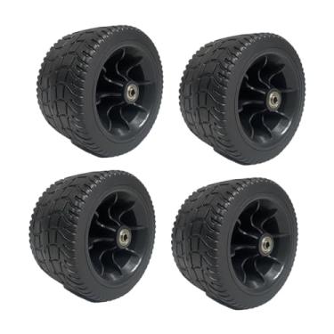 Imagem de Generic 7" Pneu de Carrinho de Mão Roda de Carrinho de Mão Carrinho Multiuso Carrinho de Jardim Carrinho Pneu Sólido Resistente para Camping Compras em a