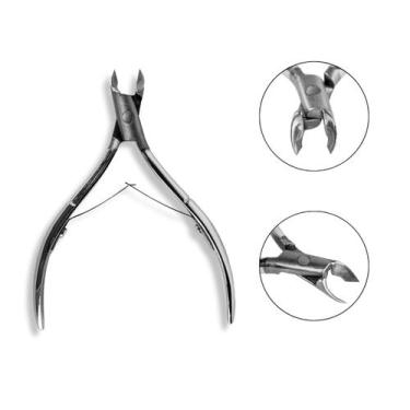 Imagem de Alicate Removedor Cutícula Ergonômico Aço Manicure Unha - Arte Sedução