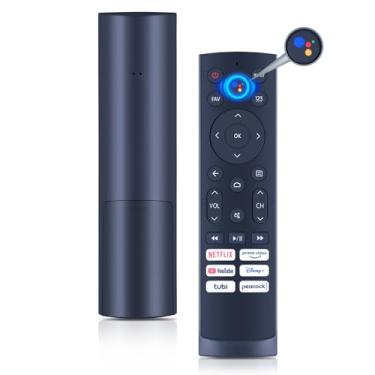 Imagem de Controle remoto de voz de substituição ERF3A90 para Smart TV Hisense 50A53FUA 43A53FUA 75A66FUA 65A53FUA 65A66FUA 50A66FUA 55A66FUA HU70A6109FUWA 75A53FUA 55A53FUA 55A53FUA