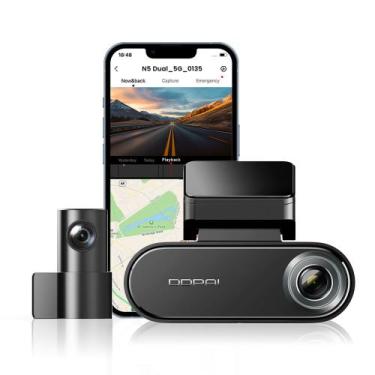 Imagem de Câmera para Carro 4K DDPAI N5 com Visão Noturna, WiFi 5G, ADAS, Contro